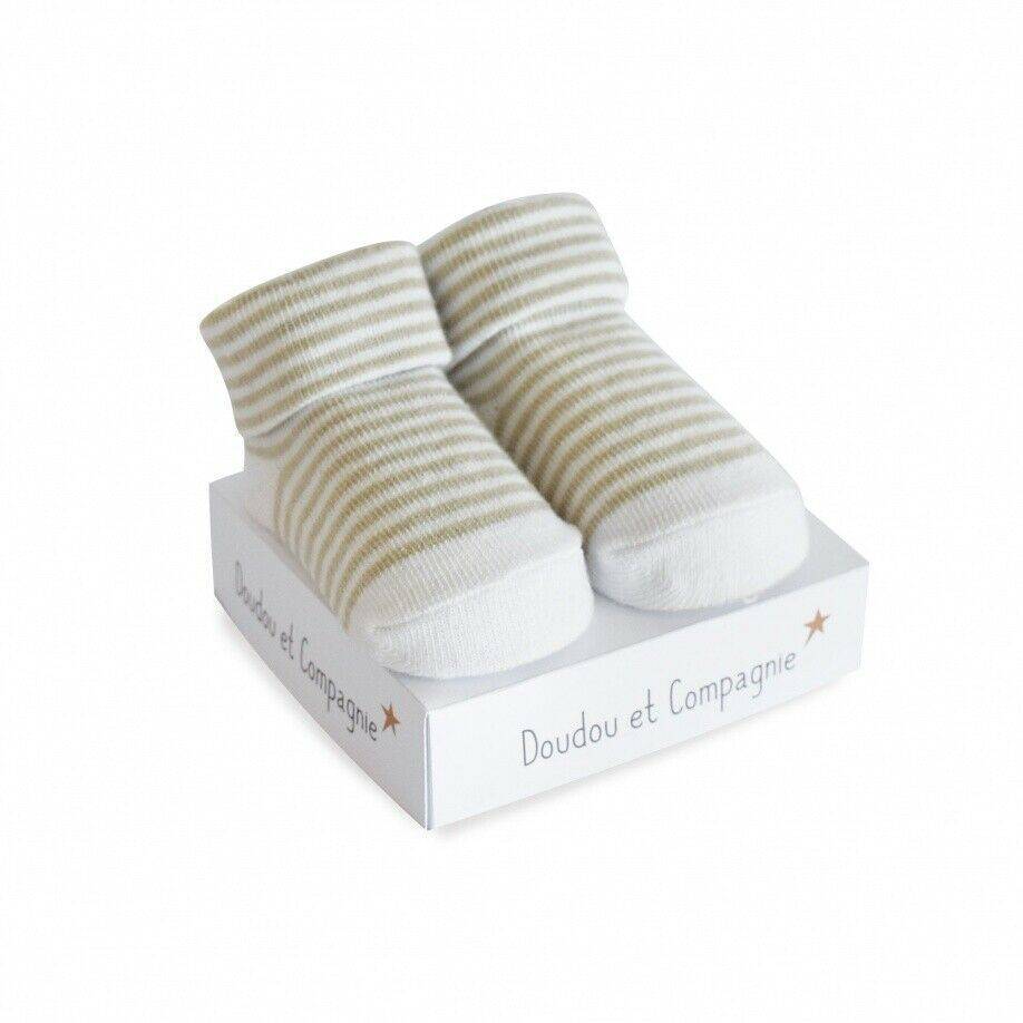 Chaussettes Naissance assortiment gris - Doudou et Compagnie