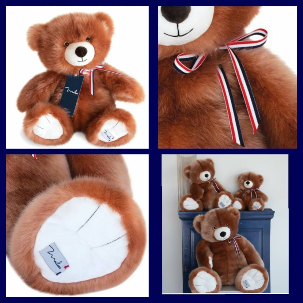 Le Panier de la Marmotte - L'Ours Français -Marron Glacé 103