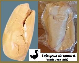 Le Panier de la Marmotte Foie frais de canard