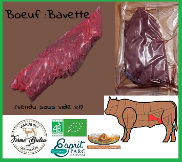 Le Panier de la Marmotte - Boeuf Bavette