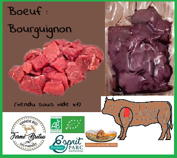 Le Panier de la Marmotte - Boeuf Bourguignon