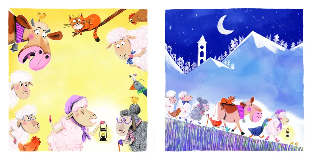 Le Panier de la Marmotte - Gaston le mouton ronchon i5