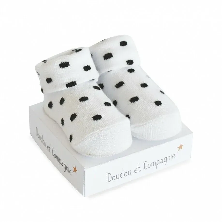 Chaussettes Naissance assortiment gris - Doudou et Compagnie